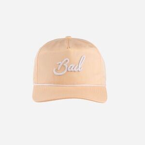NWT Bad Birdie Golf BAD ROPE HAT - APRICOT, Snap Back